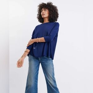 Mersea Catalina Sweater Sky Navy One Size